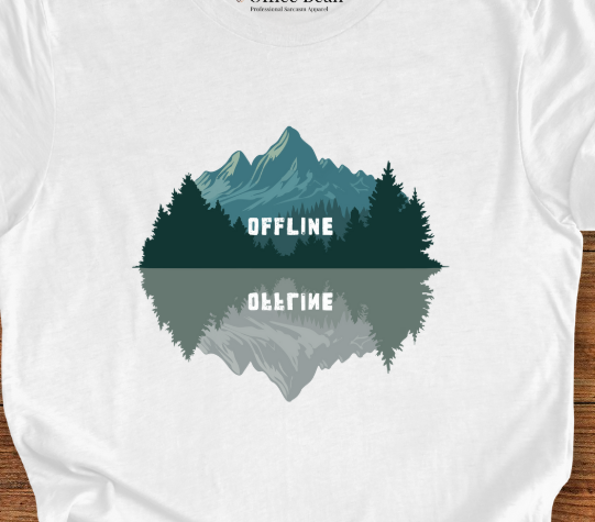 Offline Nature Reflection T-Shirt
