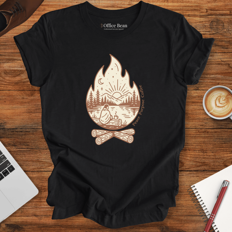 Peace, Purpose, Coffee and Forest T-Shirt