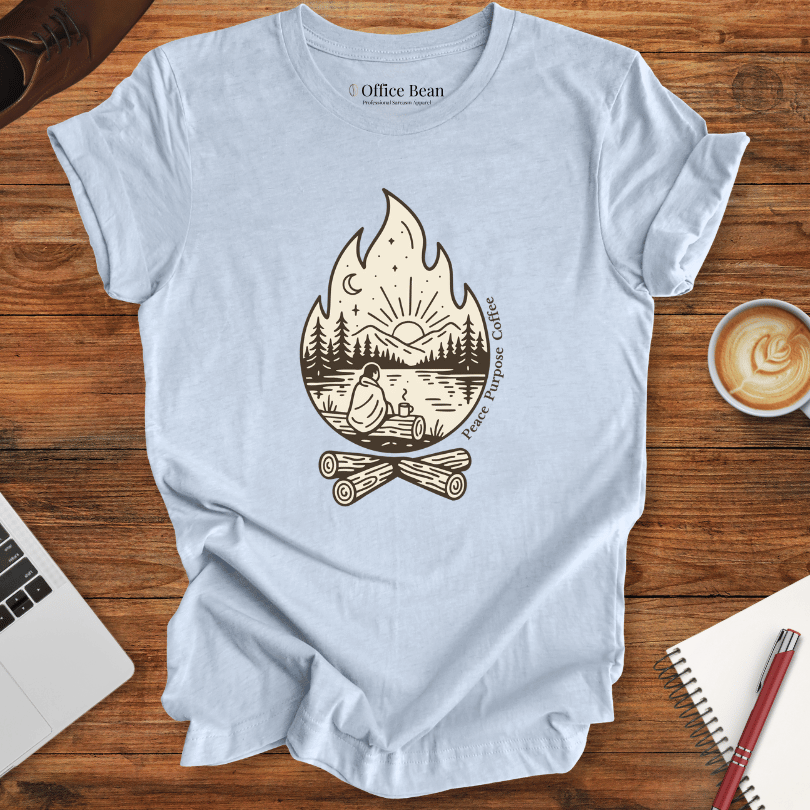 Peace, Purpose, Coffee and Forest T-Shirt