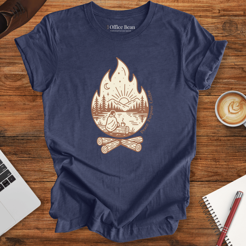 Peace, Purpose, Coffee and Forest T-Shirt