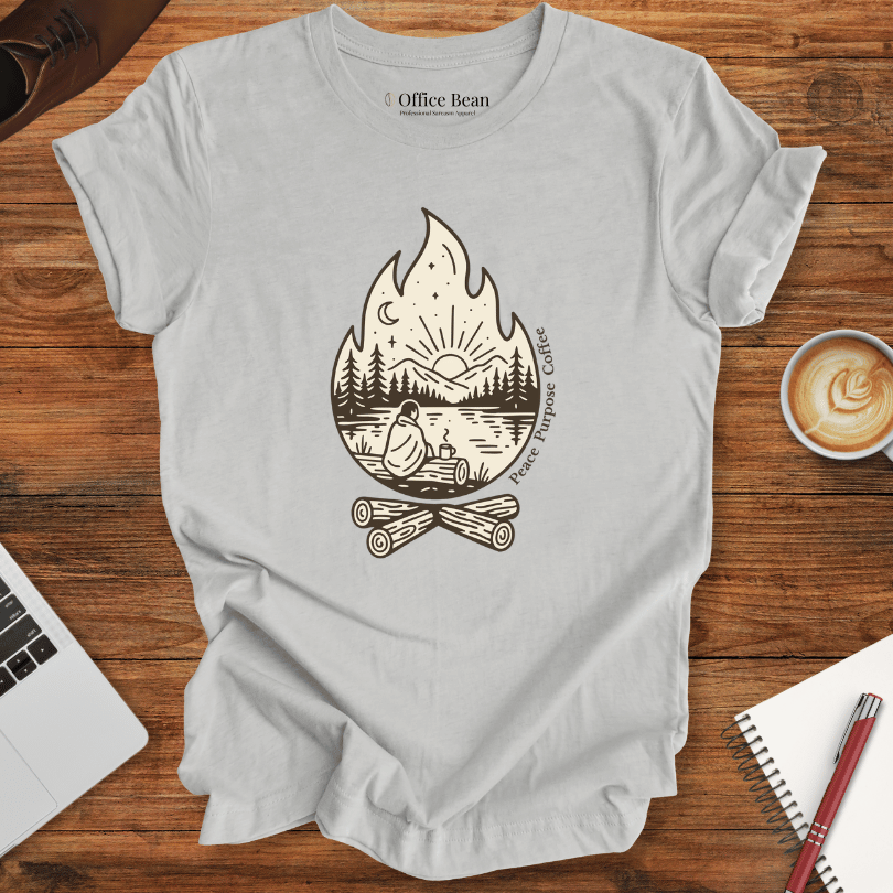 Peace, Purpose, Coffee and Forest T-Shirt