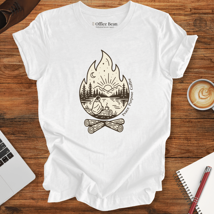Peace, Purpose, Coffee and Forest T-Shirt