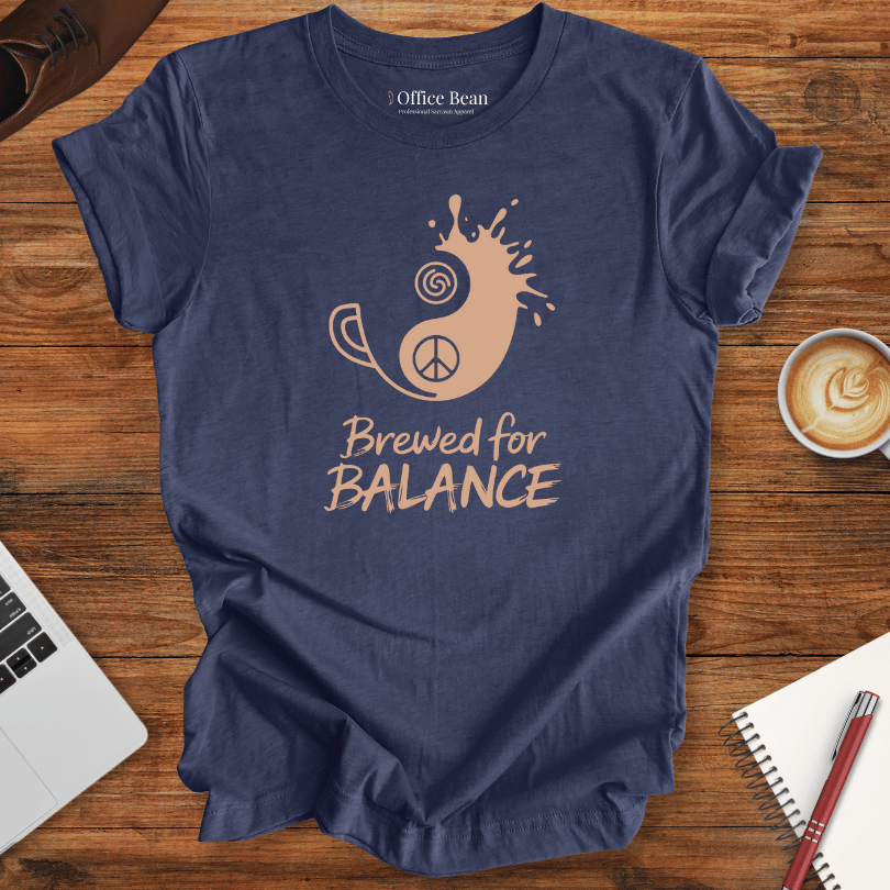 Ying and Yang Coffee T-Shirt