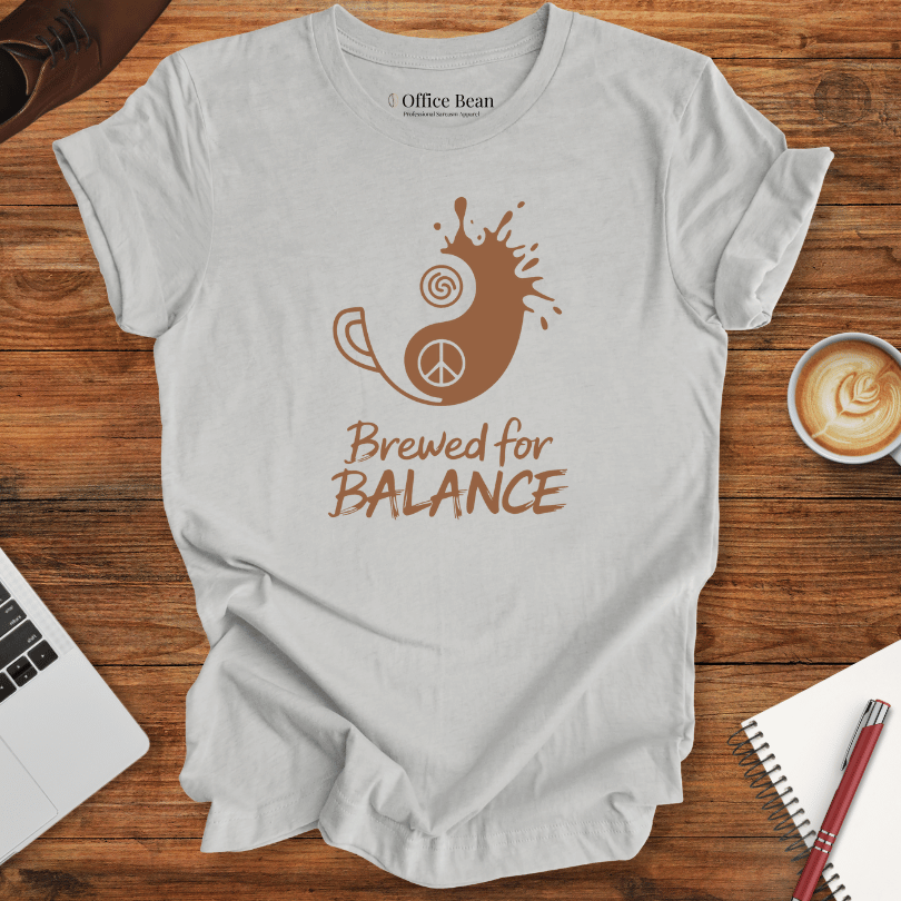 Ying and Yang Coffee T-Shirt