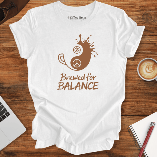 Ying and Yang Coffee T-Shirt