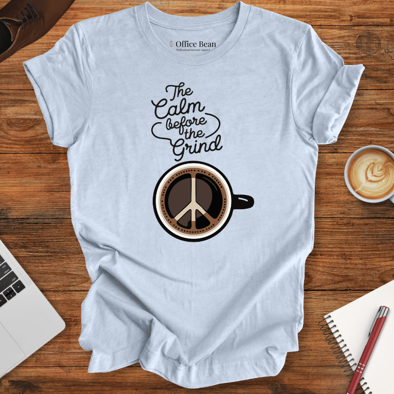 Peace and Grind - Coffee T-Shirt
