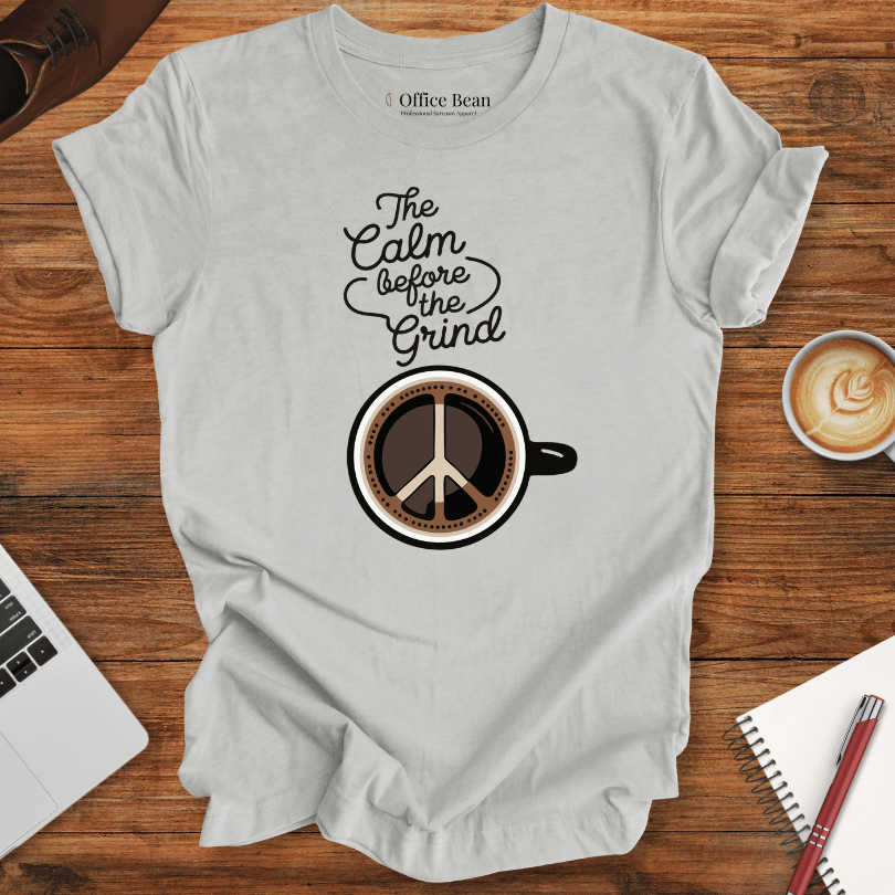 Peace and Grind - Coffee T-Shirt