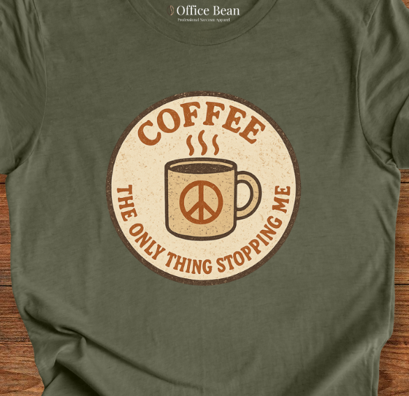 Coffee is stopping me! T-Shirt