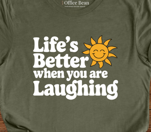 Better life and Smiling! Sun T-Shirt