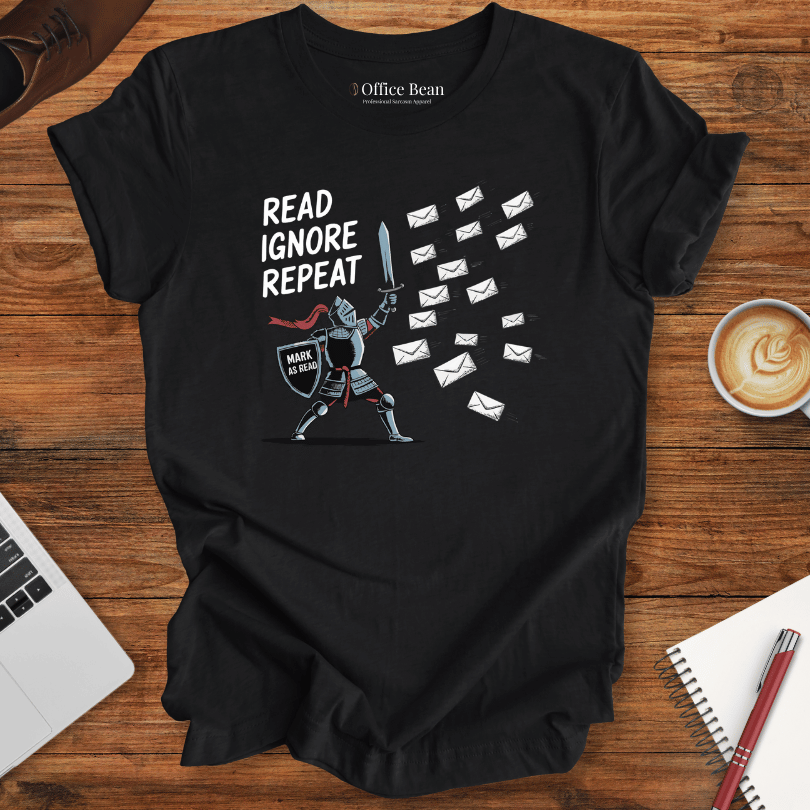 Read Ignore Repeat Email T-Shirt