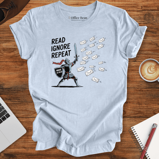 Read Ignore Repeat Email T-Shirt