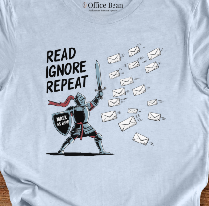 Read Ignore Repeat Email T-Shirt