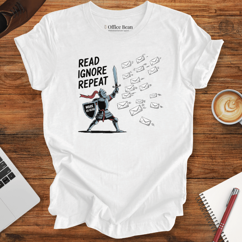 Read Ignore Repeat Email T-Shirt