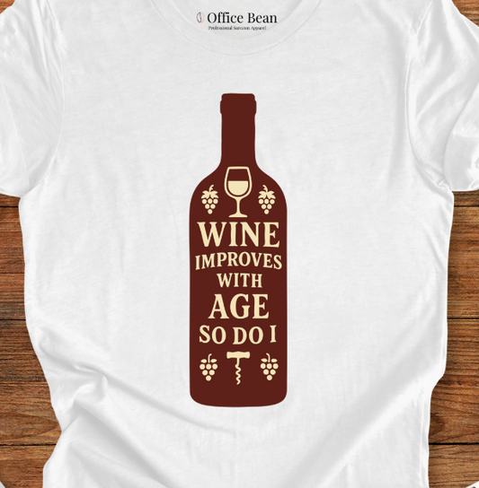 Wine improves with Age T-Shirt