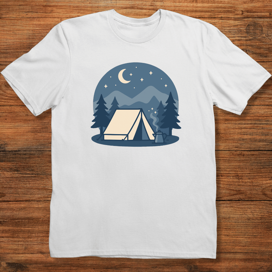Tent Beneath the Stars T-shirt