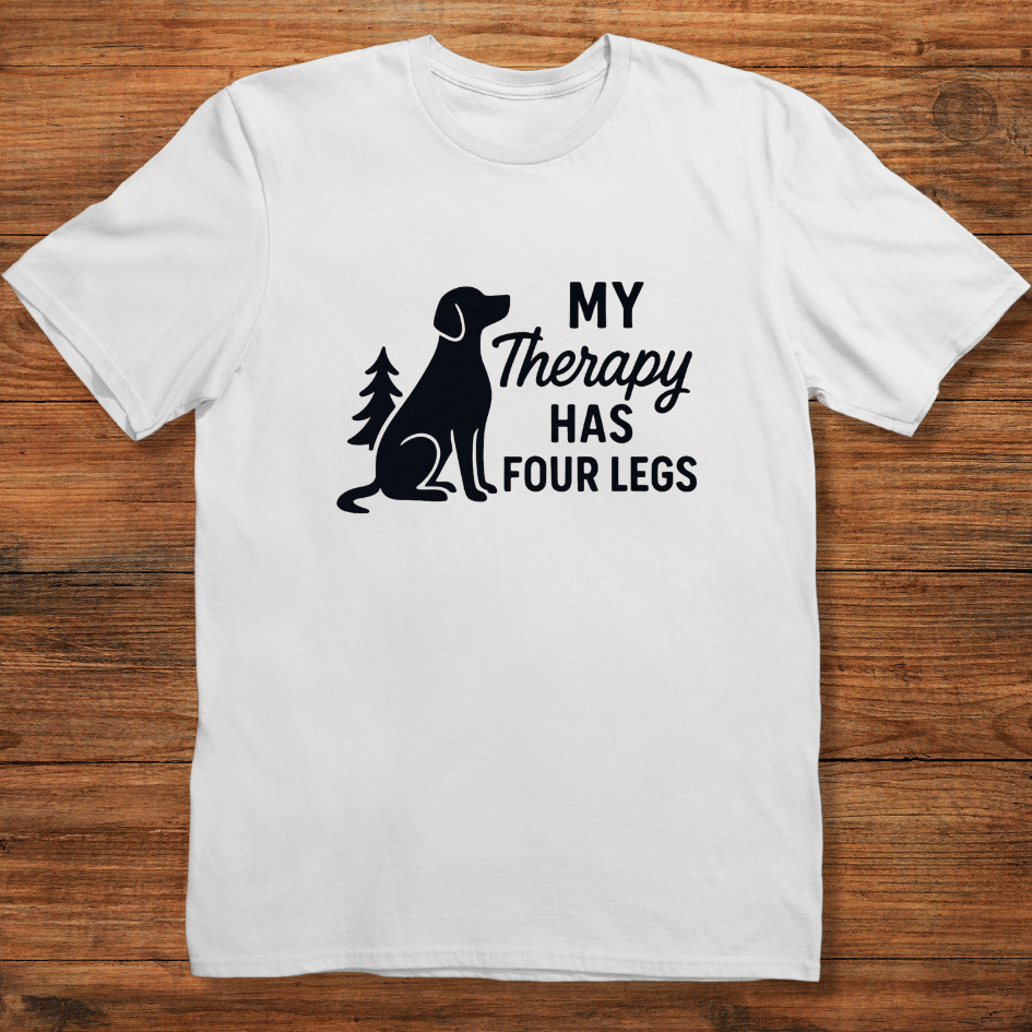 My Therapy Has Four Legs T-shirt