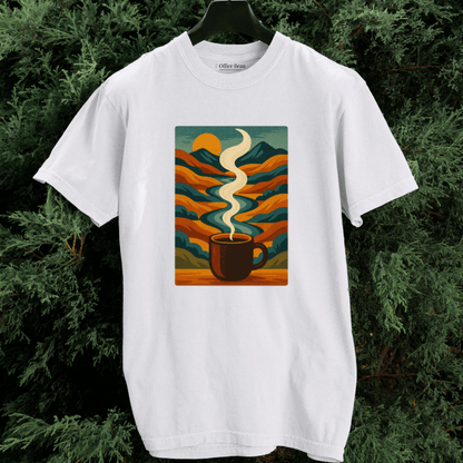 Coffee Beyond Mountains and Rivers T-shirt