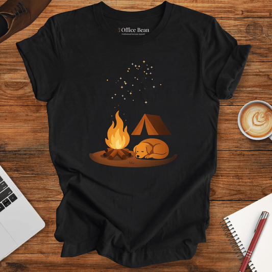 Campfire Dreams and Stars T-shirt