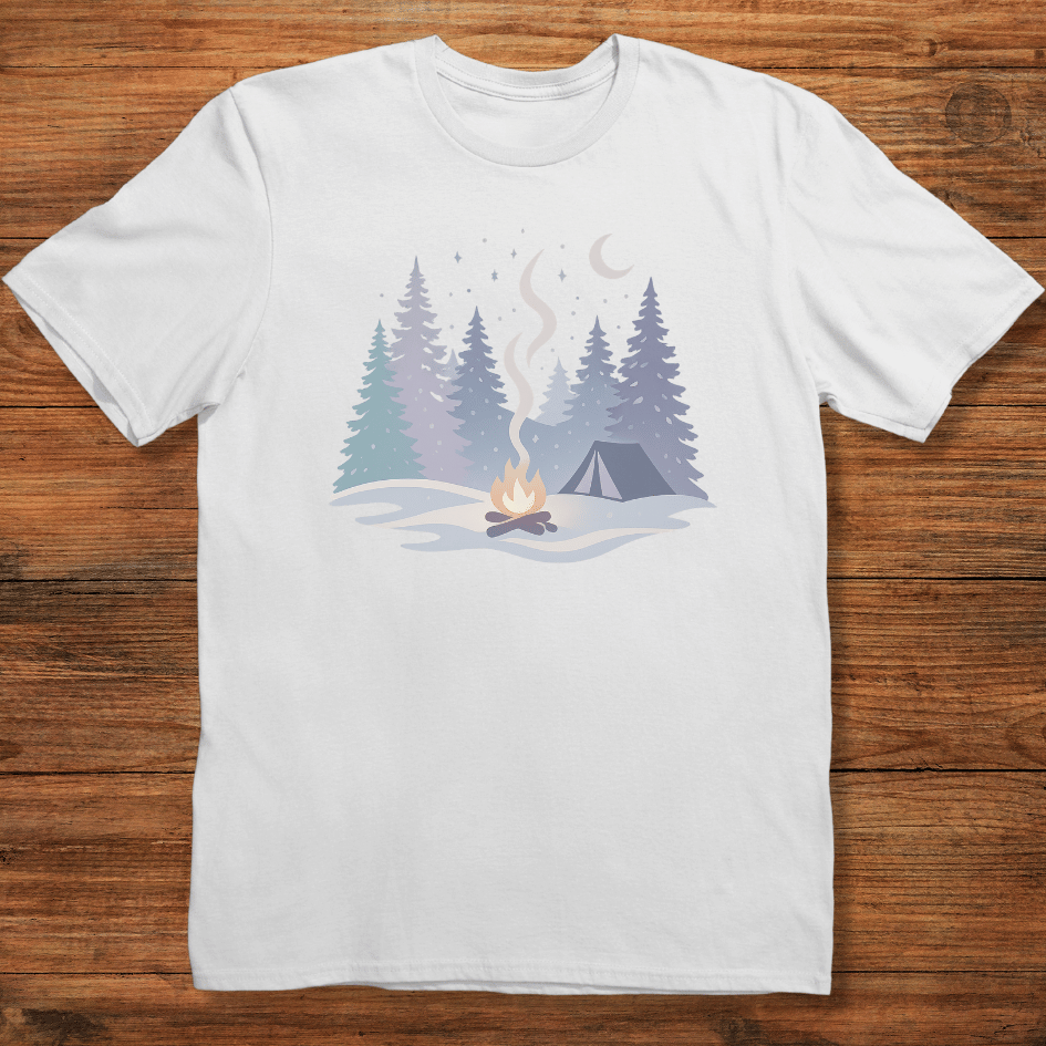 Winter Campfire Nights T-shirt