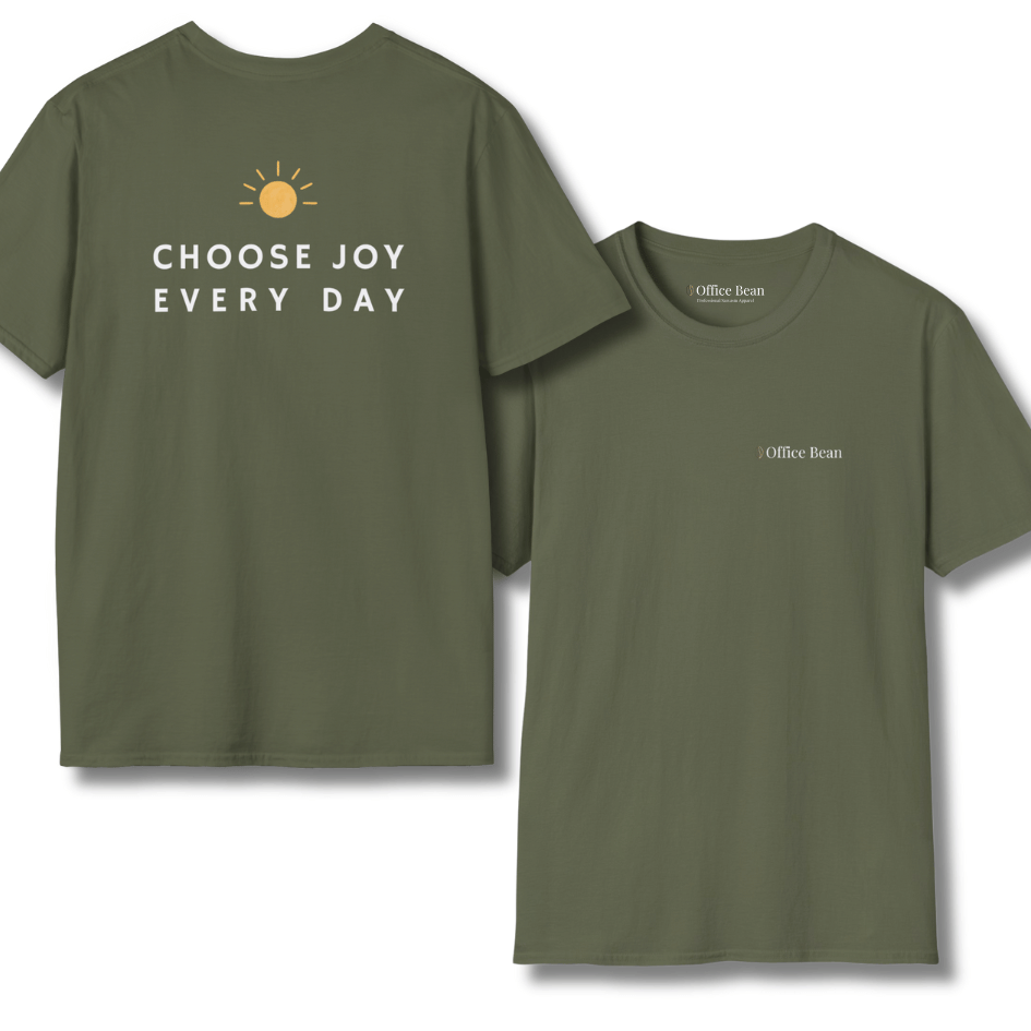Choose Joy Everyday Backprint T-Shirt