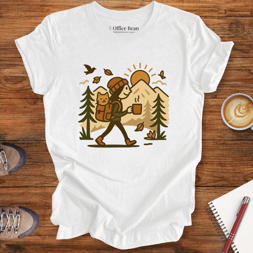 Cat Brew and Roam Female T-shirt