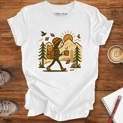 Cat Brew and Roam Female T-shirt