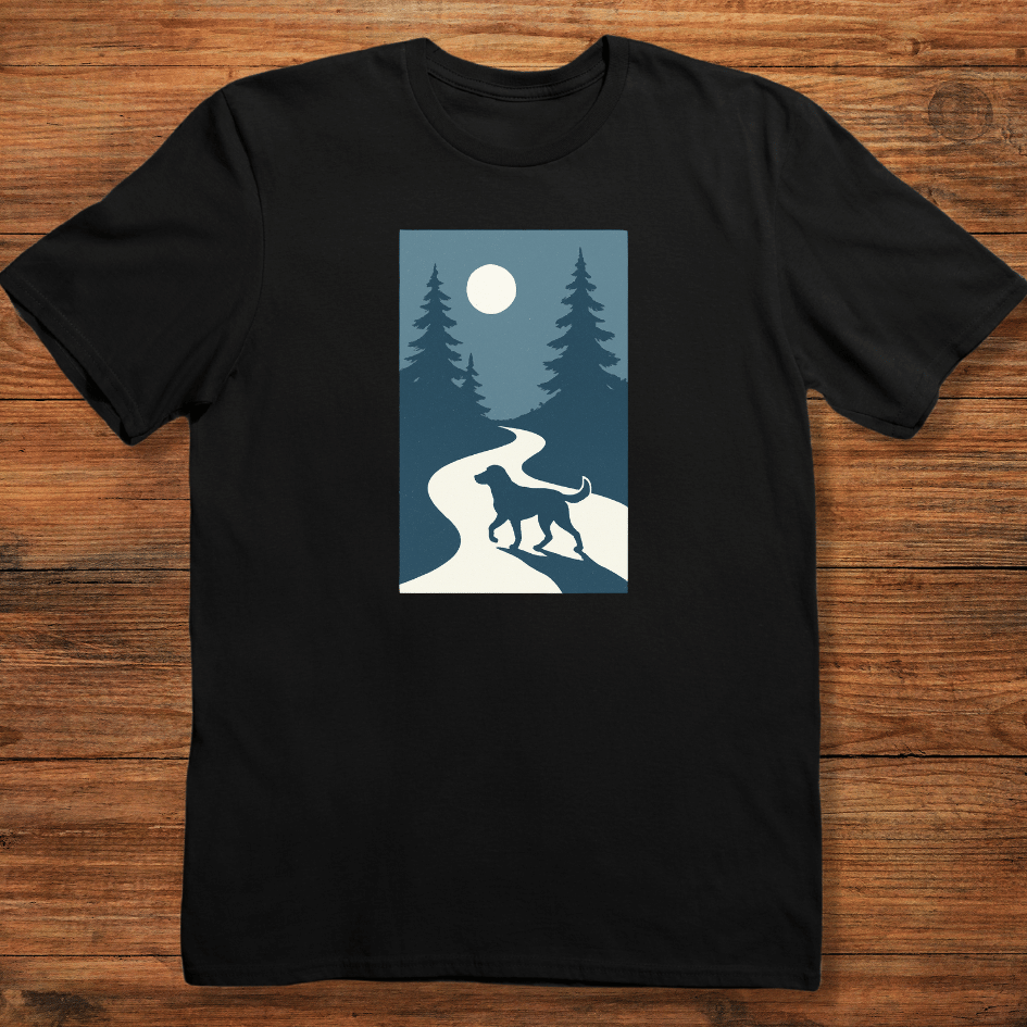 Dog on the Trail T-shirt