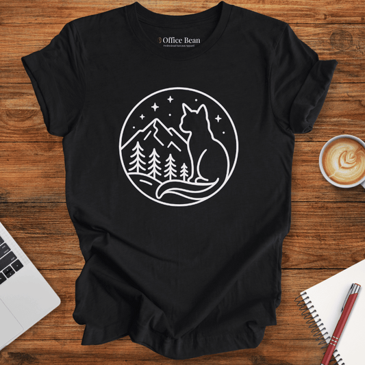 Cat-scape Explorers Logo T-shirt