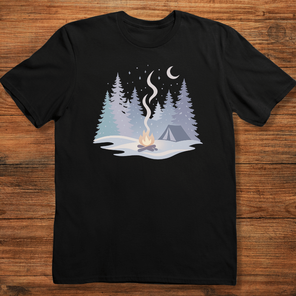 Winter Campfire Nights T-shirt