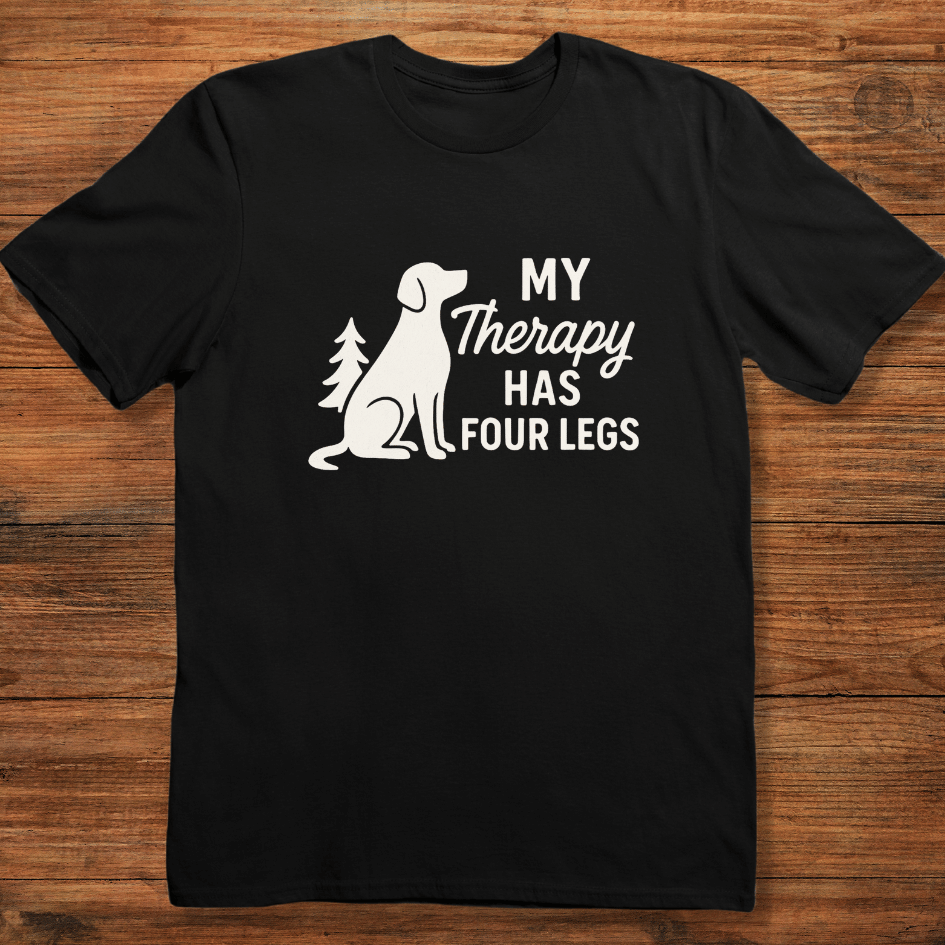My Therapy Has Four Legs T-shirt