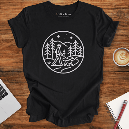 Walk with Dog Logo T-shirt