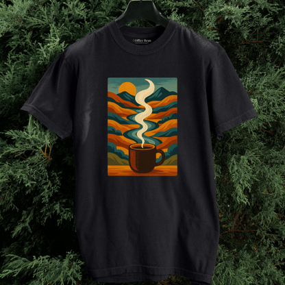 Coffee Beyond Mountains and Rivers T-shirt