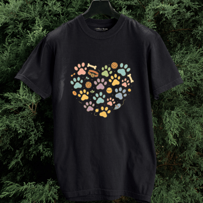 Pet Paws Heartshape T-shirt