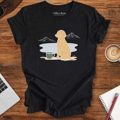 My Coffee, dog and a View T-Shirt