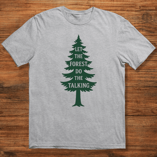 Silent Pines. Forest Talk T-shirt