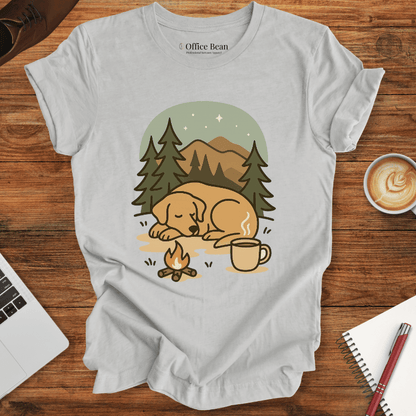 My coffee, dog and Camping T-shirt