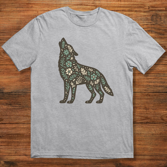 Howling Meadow Wolf T-shirt