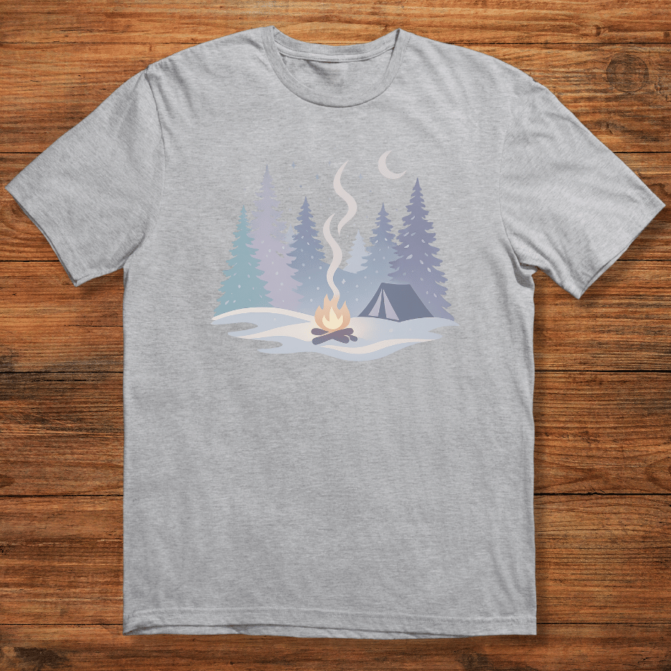 Winter Campfire Nights T-shirt