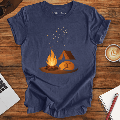 Campfire Dreams and Stars T-shirt