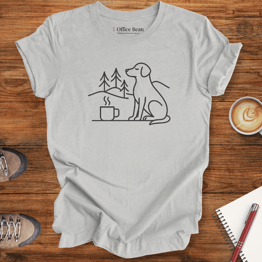 Coffee, Dog and Calm T-shirt