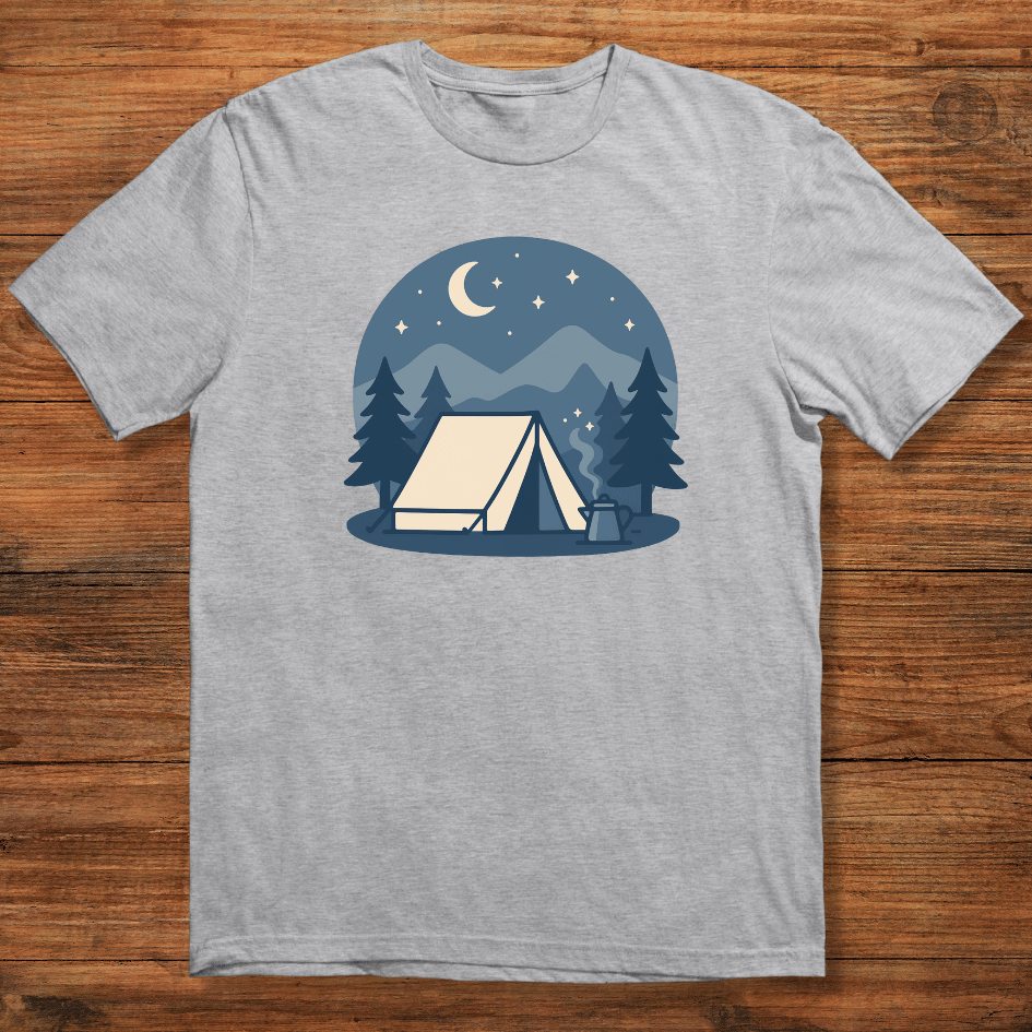 Tent Beneath the Stars T-shirt