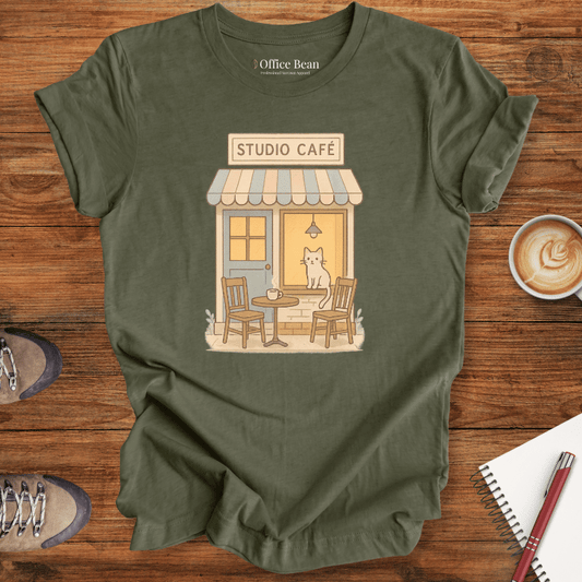 Studio Cat Café T-shirt