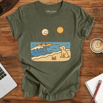 Beach Days, Dog Days T-shirt