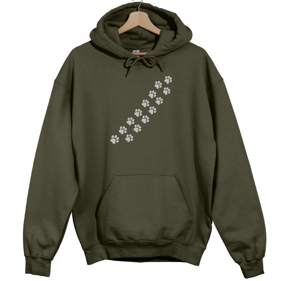 Trail of Paws Hoodie