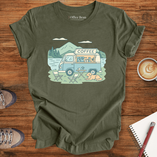Lakeside Café Van T-shirt