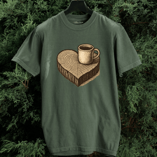 Heart Wood Coffee T-shirt