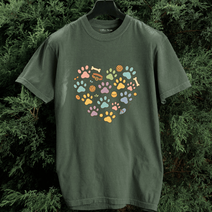 Pet Paws Heartshape T-shirt