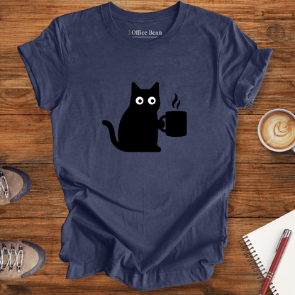 Caffeinated Cat T-shirt