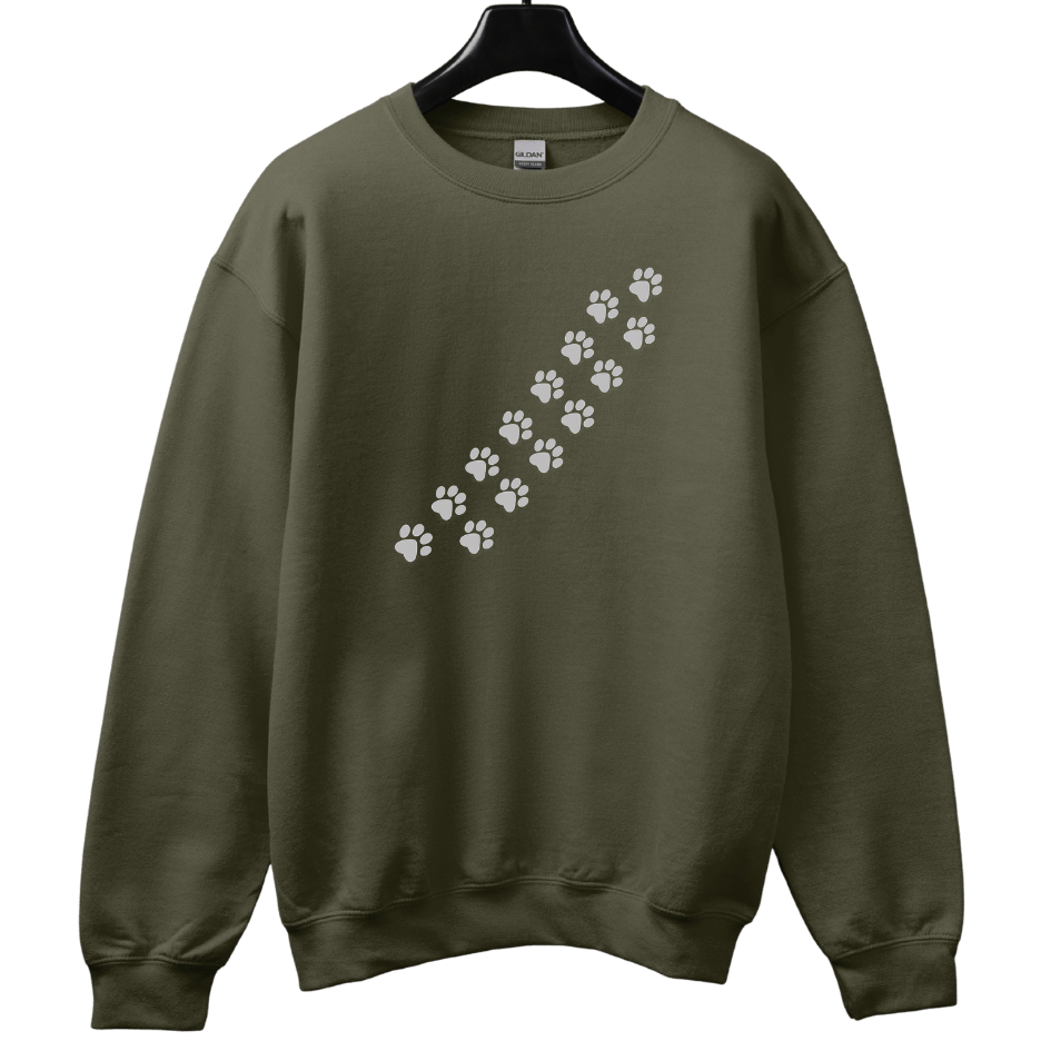 Trail of Paws Sweatshirt