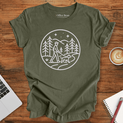 Walk with Dog Logo T-shirt
